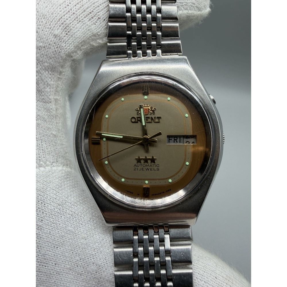 vintage Orient Crystal Automatic 21 Jewels